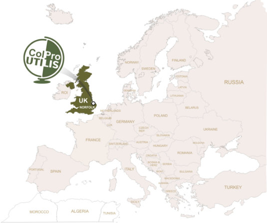Colpro Utilis map